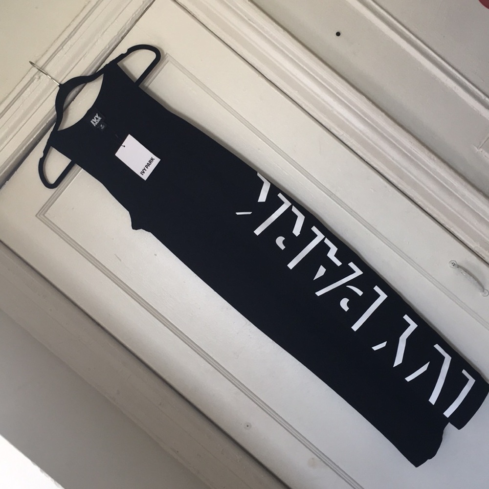 IVY PARK SHADOW LOGO MAXI DRESS SIZE MEDIUM
